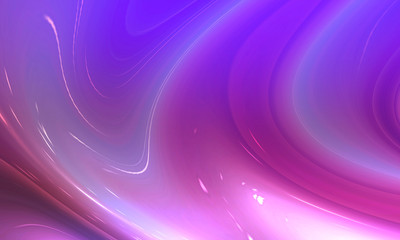 Abstract ultraviolet background. Liquid in acrylic, smooth lines and stains. Modern neon background. Paint, acrylic, smooth fluid flow.