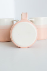 Pink Ombre Ceramic Mugs