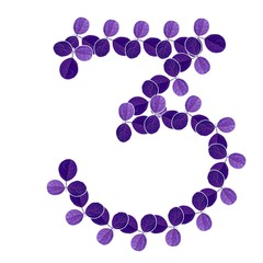 nature pattern design for clothes and home wall