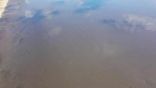 Cuxhaven en Allemagne et embouchure de l'Elbe