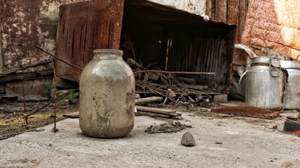 old abandoned factory
