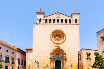 Sant Francesc Church in Palma de Mallorca, Spain