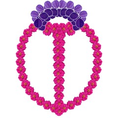 nature pattern design for clothes and home wall