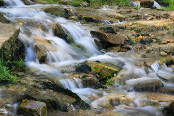 Water flow in the brook