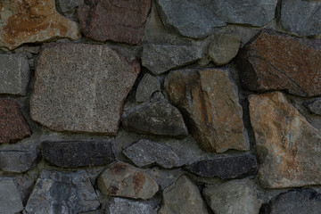 Fence of stones, pattern, background