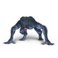 Obraz premium 狼男