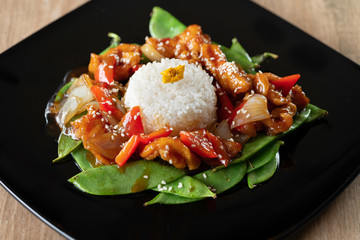 ARROZ TERIYAKI