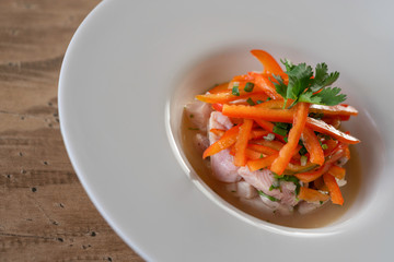 CEVICHE DE PESCADO