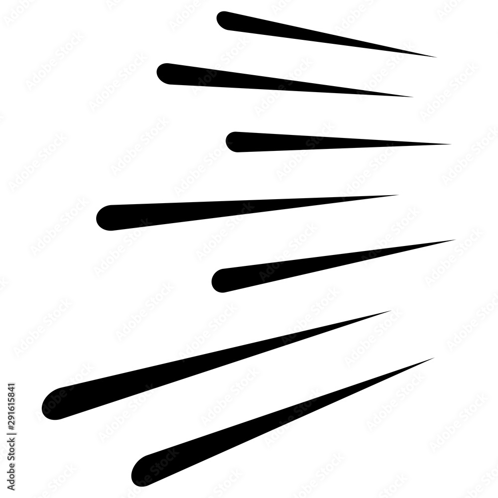 Poster 3D Abstract lines. Dynamic straight burst lines in perspective. Radial, radiating stripes. Rapid rays, beams in motion. Action, blast streaks, strips