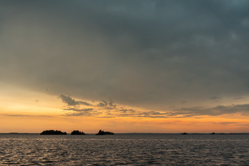 Sunset Over Rainy Lake