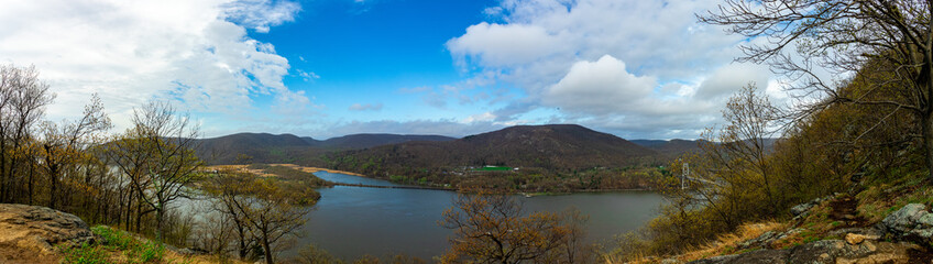 Early Spring Panorma in the Hudson Valley