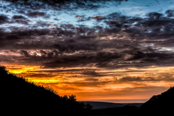 Fototapeta premium Sonnenuntergang