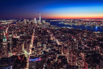 Fotobehang New York city skyline © Patrick Foto