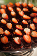 chocolate with strawberry