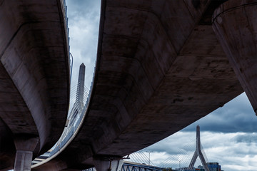 view under the bridge