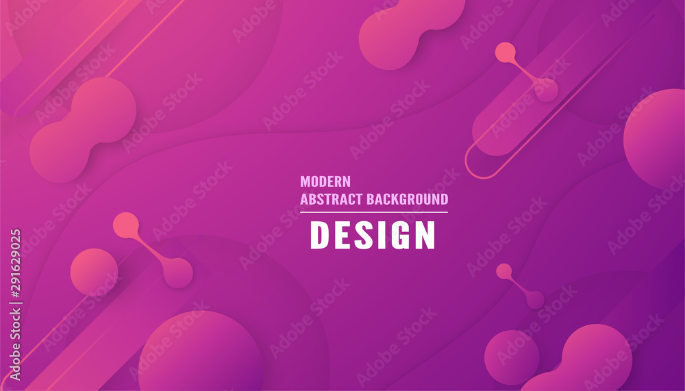 Canvas Prints modern abstract background in liquid and fluid style. trend design of the world. 3d illustration tem