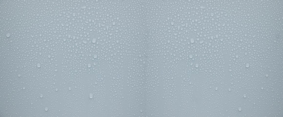 Drops of water on beautiful colors on the background - obrazy, fototapety, plakaty