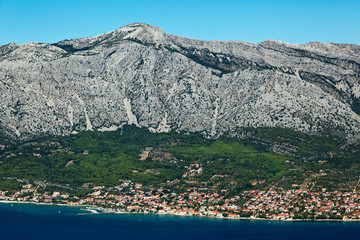 Orebić town on Pelješac, Croatia