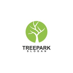 Nature, Tree leaf logo template, design concept. vector