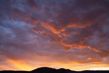 Brilliant Rocky Mountain Sunrise