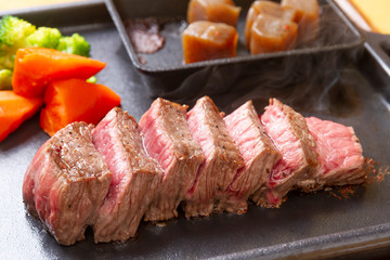 ビーフステーキ Beef steak