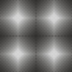 Halftone dots pattern, radiance. Seamless pattern. Background design.