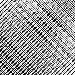 Skew, diagonal, oblique lines grid, mesh.Cellular, interlace background. Interlock, intersect traverse fractal lines.Dynamic bisect stripes abstract geometric pattern.Grating, trellis, lattice texture - obrazy, fototapety, plakaty