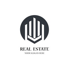 Real estate logo icon