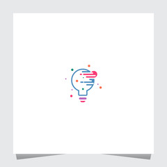 Nice Colorful Idea Logo Inspiration