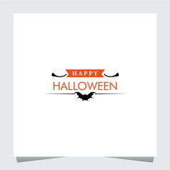 Halloween Greeting Logo Inspirations Template