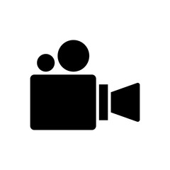 Video play icon design templates, movie icon vector