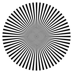 Radial burst lines circular element. Starburst, sunburst graphics. Concentric rays, beams. Sparkle, gleam, twinkle trail lines. Flare, explosion, fireworks radiance effect. Flash, glare design
