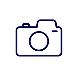 Camera icon vector design template
