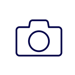 Camera icon vector design template