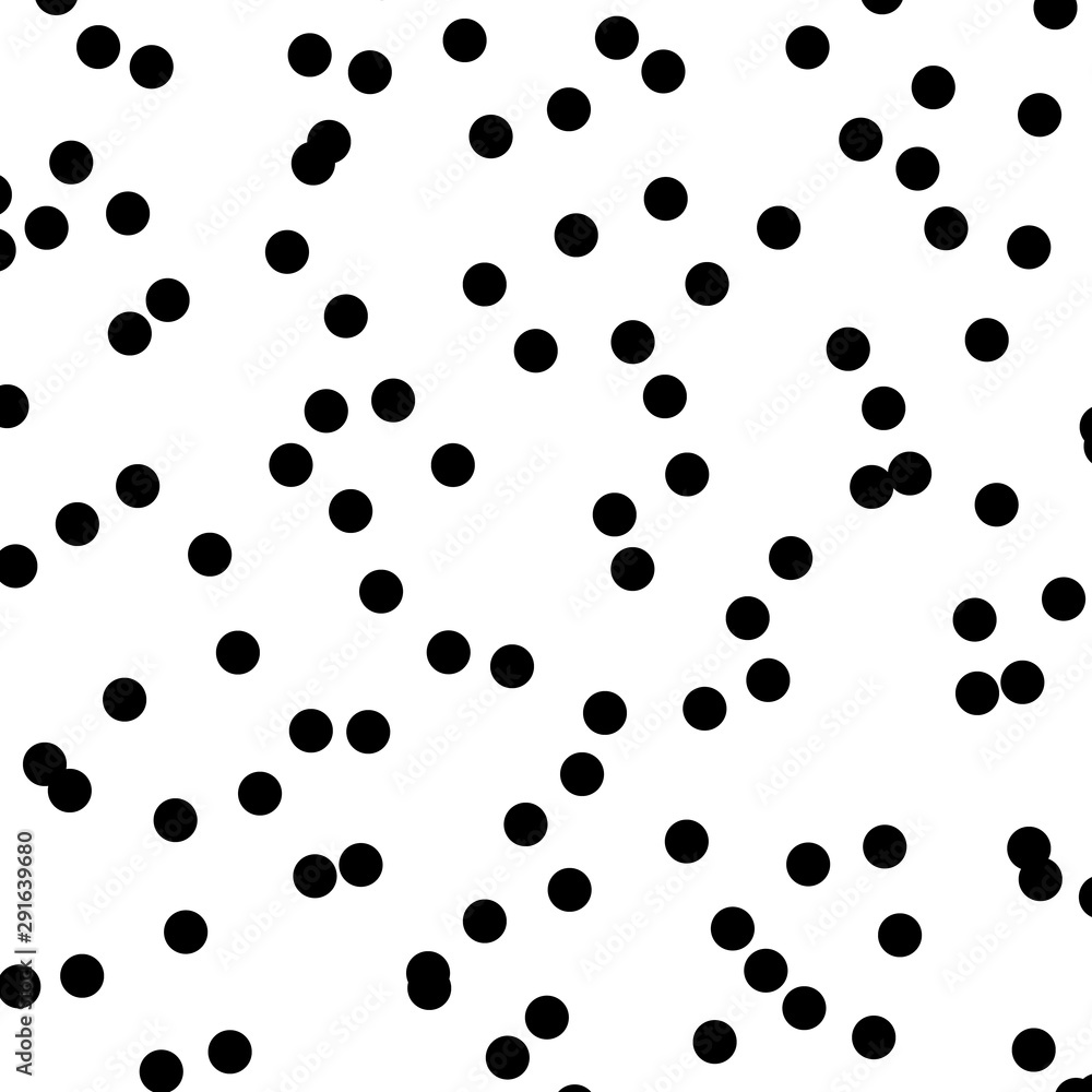 Poster random dots, random circles pattern, background. noise halftone. dispersion, scatter dotted half-ton