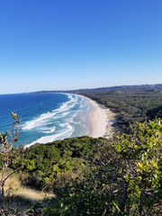 aerial view of the island