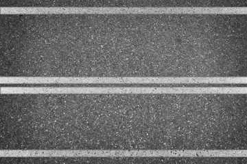 White line on the road