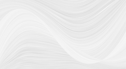White background 3 d with elements of waves in a fantastic abstract design, the texture of the lines in a modern style for wallpaper. Light gray template for wedding ceremony or business presentation.