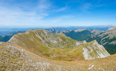 Rieti (Italy) - The summit of Monte Terminillo during the summer. 2216 meters, Terminillo Mount is...