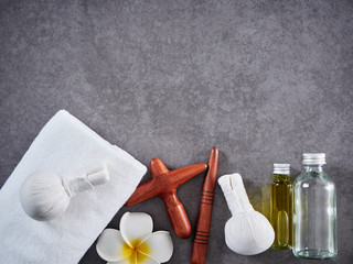 Guasa wood and massage oil. SPA