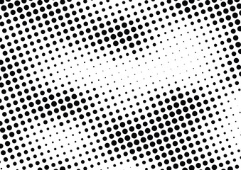 Abstract halftone dotted background. Monochrome pattern with dot and circles.  Vector modern futuristic texture for posters, sites, business cards, cover postcards, interior design, labels, stickers.