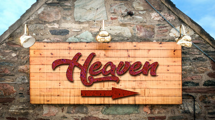 Street Sign to Heaven