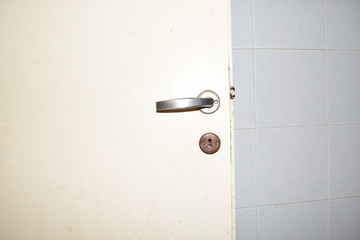 door with lock