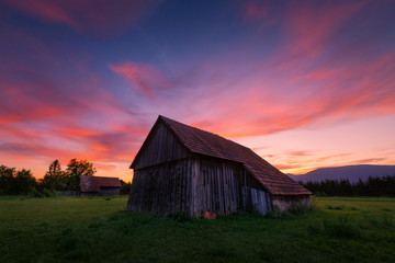 Fototapeta premium Turiec region, Slovakia.