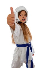 Karate Girl Uniform
