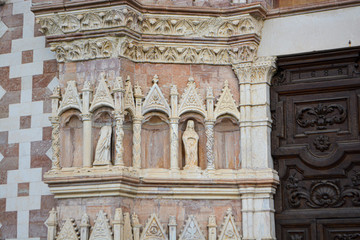 L'Aquila. Church of San Vito alla Rivera. It owes its realization to the inhabitants of one of the nearby castles, in this case that of Tornimparte, which contributed to the foundation of the city.