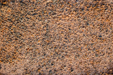Top view of red soil earth background, mars seamless natural background
