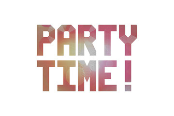 Text Deco Party Time.