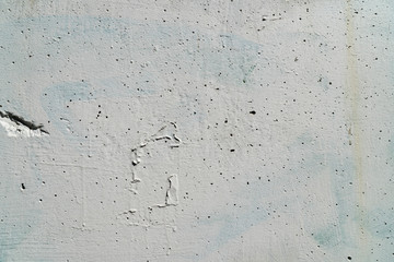 Photo texture of concrete slab covered with white paint