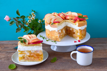 Schwedische Apfeltorte